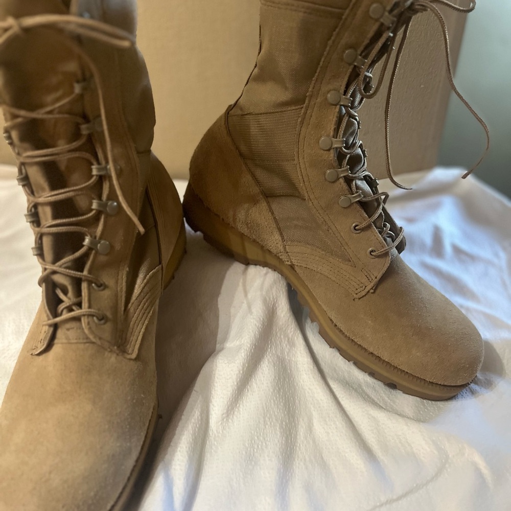 Military Issue Desert Combat Boots